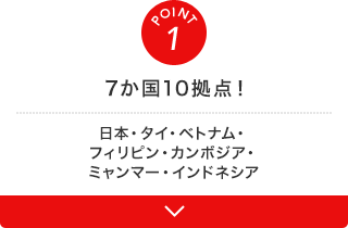 7か国10拠点！