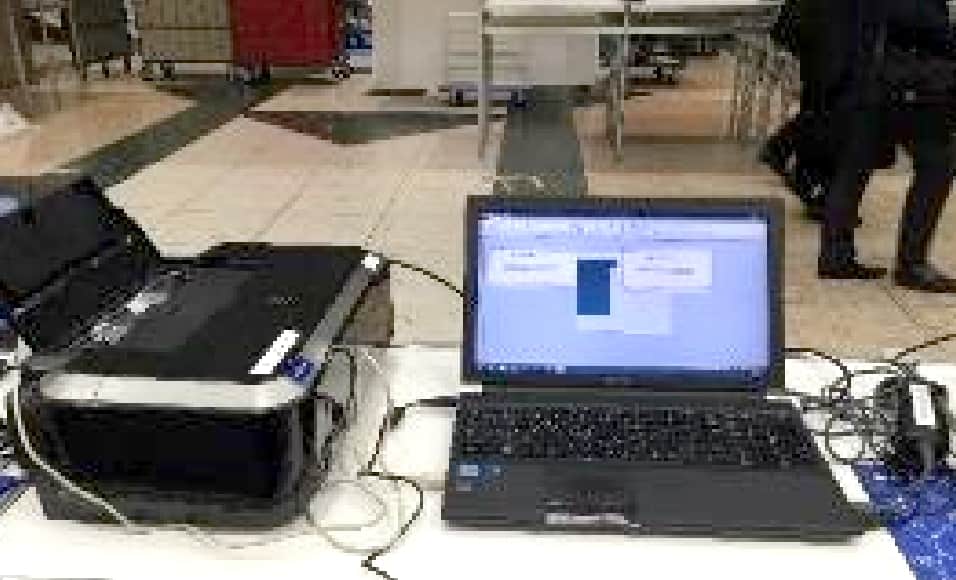 展示会受付システム構築&運営業務のイメージ画像