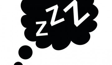 Sleep black icon